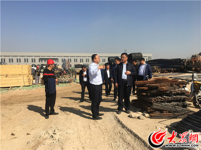 李國珍現場調度開發區棚改、工廠企業等重點項目